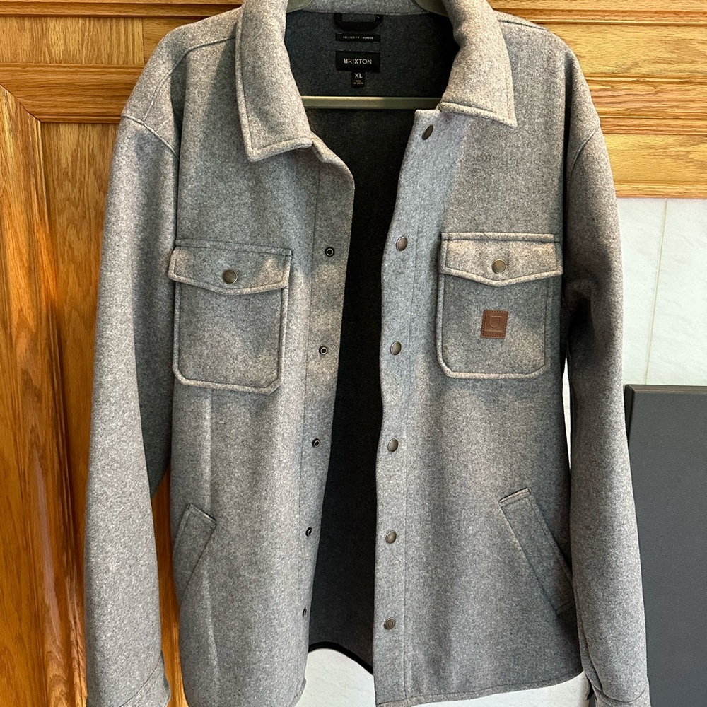 Brixton RELAXED FIT / DURHAM XL gray.  New and never worn. Excellent condition.